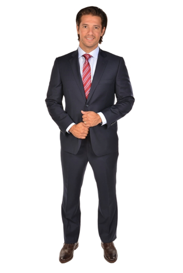Classic Fit Navy Two Piece Suit  ST-NAVY