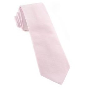 Blush Solid Flex Necktie