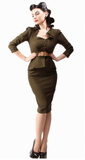 Cadette Fitted Dress by Stop Staring! (3 Color Options)