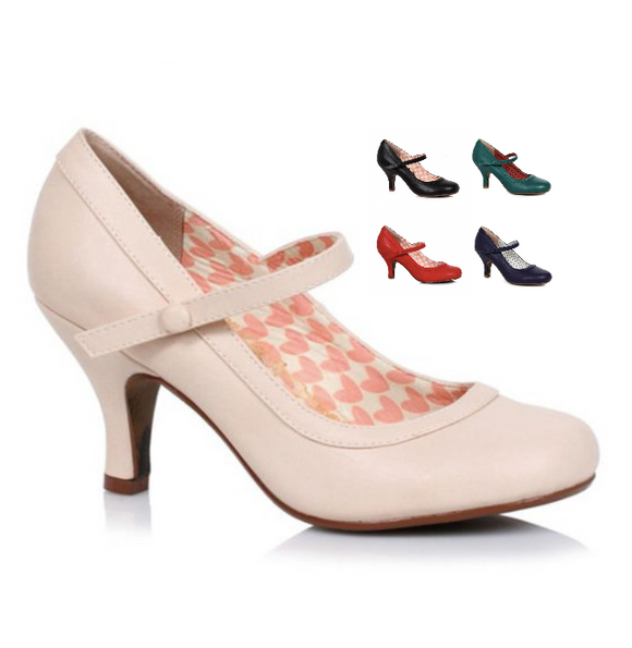 Bettie Shoes by Bettie Page (5 Color Options)