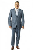 Modern Fit Slate Blue Two Piece Suit B-600