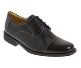Sandro Moscoloni Black/Tan Whitman Men's Shoes