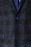 Grey & Blue Check Sport Jacket