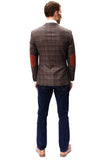 Brown Check Sport Jacket