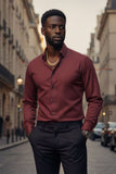 Solid Emperor Long Sleeve Shirt