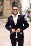 Palermo Passion Velvet Sequin Blazer