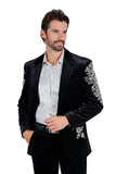 Palermo Passion Velvet Sequin Blazer