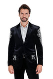 Palermo Passion Velvet Sequin Blazer