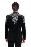 Palermo Passion Velvet Sequin Blazer
