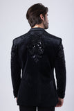Palermo Passion Velvet Sequin Blazer