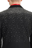 Splendor Cast Rhinestone Blazer