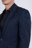 Splendor Cast Rhinestone Blazer