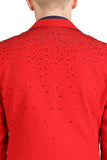Splendor Cast Rhinestone Blazer