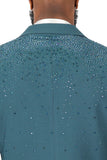 Splendor Cast Rhinestone Blazer