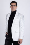 Splendor Cast Rhinestone Blazer