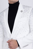 Splendor Cast Rhinestone Blazer
