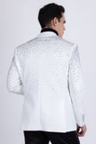 Splendor Cast Rhinestone Blazer