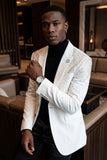 Splendor Cast Rhinestone Blazer