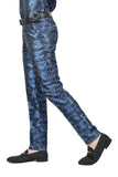 Two Tone Floral Pants