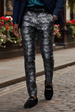 Two Tone Floral Pants