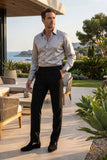 Splendor Cast Matte Solid Pants