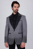 Noble Exclusive Rhinestone Blazer