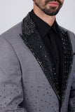 Noble Exclusive Rhinestone Blazer