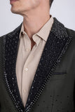 Noble Exclusive Rhinestone Blazer