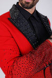Noble Exclusive Rhinestone Blazer