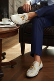 Luscious Paisley Tassel Loafers