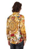 The Last Crown Rhinestone Long Sleeve Shirt