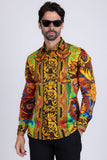 Antananarivo Rhinestone Long Sleeve Shirt