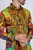 Antananarivo Rhinestone Long Sleeve Shirt