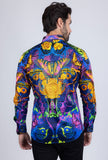 Antananarivo Rhinestone Long Sleeve Shirt