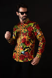 Casablanca Rhinestone Long Sleeve Shirt