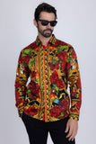 Casablanca Rhinestone Long Sleeve Shirt