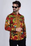 Casablanca Rhinestone Long Sleeve Shirt