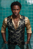 FLORAL GREEK Vest