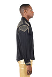 Bad Boy Rivet-Studded Long Sleeve Shirt