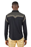 Bad Boy Rivet-Studded Long Sleeve Shirt