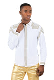 Bad Boy Rivet-Studded Long Sleeve Shirt
