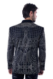 Dignified Mod Rhinestone Blazer