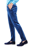 Pelotage Trend Velvet Slim Fit Dress Pants