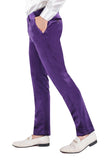 Pelotage Trend Velvet Slim Fit Dress Pants