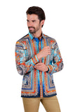 Leaning Mode Rhinestone Long Sleeve Shirt