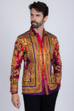 Leaning Mode Rhinestone Long Sleeve Shirt