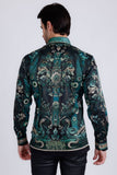 Lively Fancy Rhinestone Long Sleeve Shirt
