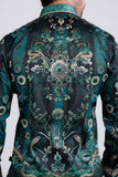 Lively Fancy Rhinestone Long Sleeve Shirt