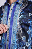 Lively Fancy Rhinestone Long Sleeve Shirt