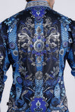 Lively Fancy Rhinestone Long Sleeve Shirt